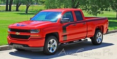 2016-2018 Chevy Silverado Special Edition Rally Decal FLOW Stripe Vinyl Graphics