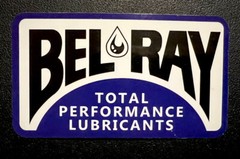 Bel💧Ray Lubricants Sticker. *Matte*Finish Size: 3”X 1.75”inch. Self Adhesive