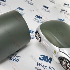 3M 2080 Scotchprint Matte Military Green Vinyl Car Wrap Film | M26