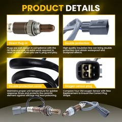 Upstream+Downstream Oxygen O2 Sensor OEM For Toyota Sequoia Tundra Lexus 4-40X