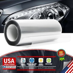 8 Colors Premium Glossy Headlight Taillight Fog Light Vinyl Sticker Tint Film