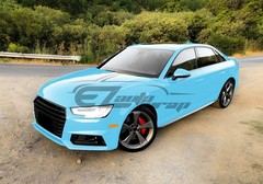 3FTx5FT PPF Paint Protection Film Gloss Light Blue Invisible Scratches Shield