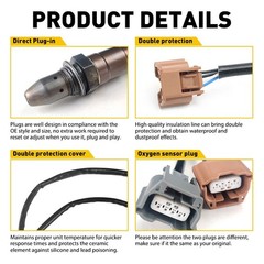 2/4X O2 02 Sensor Oxygen 234-9133 Upstream Downstream For Nissan Altima 2.5L Sed
