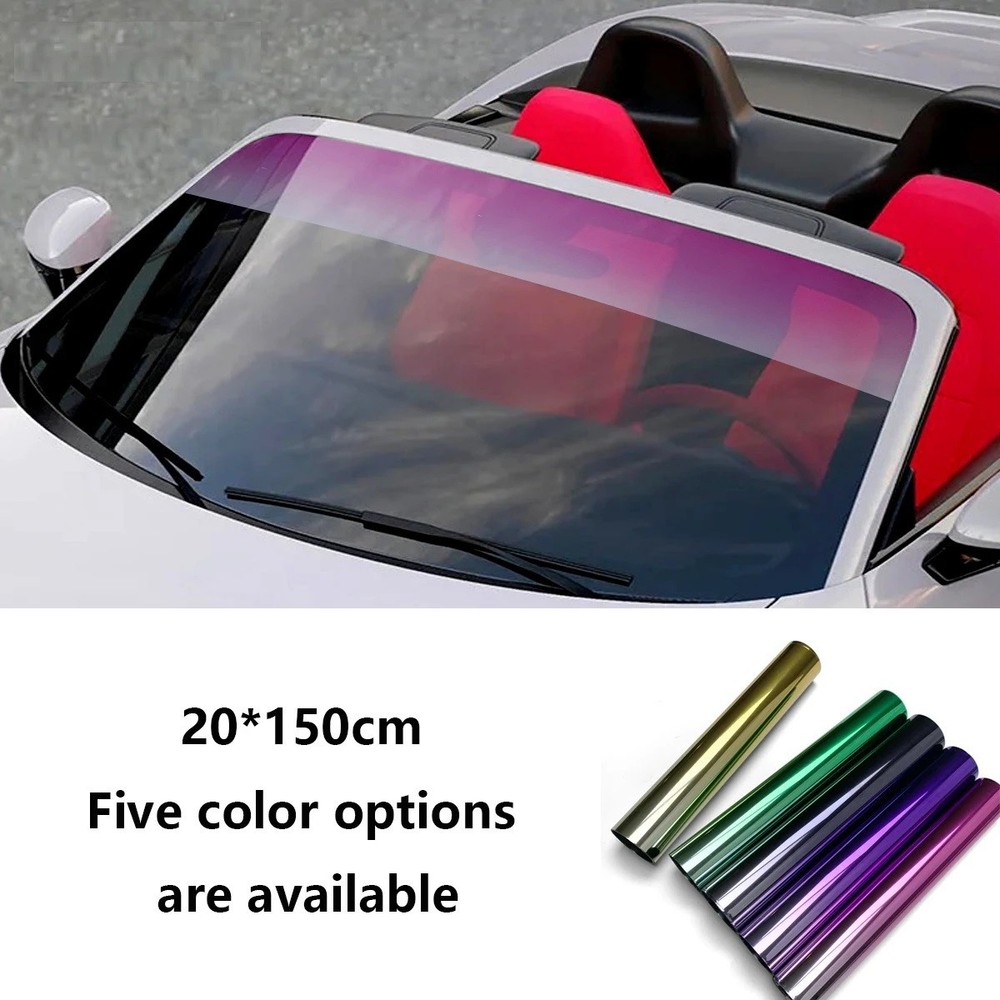 20x150cm Car Window Tint Vinyl Wrap Solar Film Sun Protection Protector DIY