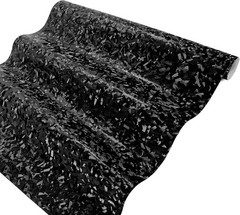 Black Carbon Fiber Vinyl Wrap Roll 1.49ft x 5ft Universal Fit for Vehicles