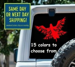 6 Sizes Fire Fairy Window Car Decal Sticker Tablet Macbook Laptop Fairy GIFT