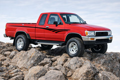 VINTAGE STYLE RETRO VINYL DECALS, GRAPHICS, FITS 89 TO 94 TOYOTA PICKUP