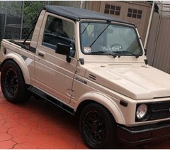 SUZUKI SAMURAI DECALS LINES STICKERS CALCOMANIAS GRAFICAS 2 GRAYS AND WHITE