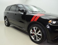 4″ Front Fender Hood Hash mark Stripe Stripes FIT All Year & model Dodge Durango