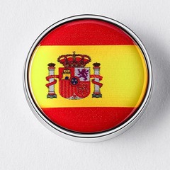 Alloy Country Flag Emblem Badge Sticker Decal For Auto Car Truck Van Motorcycle