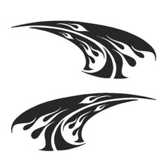 VINYL GRAPHIC #A1198 DECAL VEHICLE CAR TRUCK CROSS OVER SUV VAN SEMI MODERN AUTO