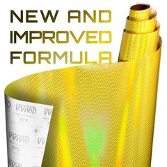VVivid 2021 BIO HEX+ Yellow Air-Tint Headlight Tint | V327