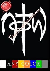 5″x6″ NOTW Any Color not of this world vinyl decal stickers religious christian