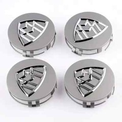 4pcs 75mm Maybach Car Emblem Wheel Center Hub Cap auto Rim cover dust-proof