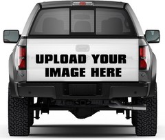 Customized Tailgate Vinyl Decal Wrap Custom Truck Graphic Cover With Your Photo