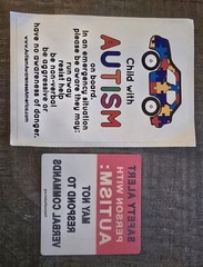 Autism Vehicle Stickers Safety Alert Person With Autism May Not Respond To…