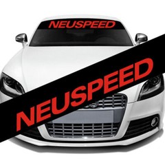 NEUSPEED Car Front Rear Windshield Decal Vinyl Sticker 130x21cm Universal Fit