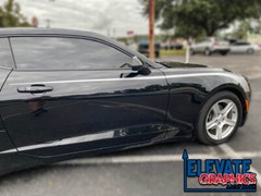 For Chevy Camaro Graphics Side Titanium Stripes Vinyl Decals Stickers 2010-2024