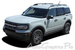 2021-2025 Ford Bronco Sport Stripes Side Decals Door RIDER Vinyl Graphic Kit 3M