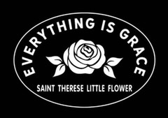 Everything is Grace St. Therese Outdoor Vinyl Auto Car Window Decal Sticker