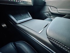 Interior Vinyl Wrap Kit | Plaid Style Black Carbon Fiber for Tesla Model S