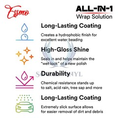 Vinyl Wrap PPF Decal Installation Solution Application Tack Reducer Rapid Prep