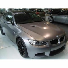 3M 2080 Scotchprint Brushed Titanium Vinyl Flex Car Wrap Film | BR230