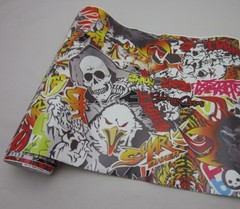 12″ X 60″ JDM ANIMAL STYLE GRAFFITI STICKER BOMB VINYL WRAP STICKER DECAL