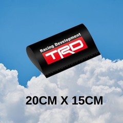 Car/Motorcycle TRD Label Waterproof Wash Car Labels Sticker Trunk Door Tags