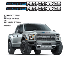 High Performance Truck Car Race Vinyl Sticker 2 qty Body Bed Decals Choose Size