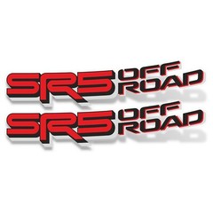 Toyota Tacoma SR5 decals TRD Sticker Bedside Replacement Reflective Vinyl SET-2
