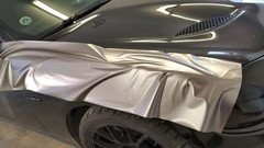 VVivid 2020 VVivid+ Satin Chrome Titanium Vinyl Car Wrap Film | V282