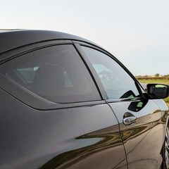 1-10Set Left Right Vinyl Overlay for Honda Accord 08-12 Window Trim Gloss Black