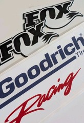 5 Classic Racing decals NHRA Hotrod stickers FOX BFG 8″ Large Format + Toolbox