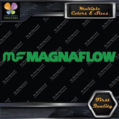 Fits Magnaflow Logo Before Name Exhaust JDM Decals Stickers Vinyl