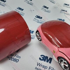 3M 2080 Scotchprint Gloss Red Metallic Vinyl Car Wrap Film | G203
