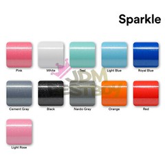 Sparkle Royal Blue Gloss Glitter Auto Car Vinyl Wrap Sticker Decal Sheet Film