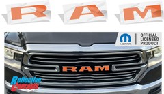 RAM Grille Emblem Overlay Decal Sticker – Fits 2019-2024 Ram 1500