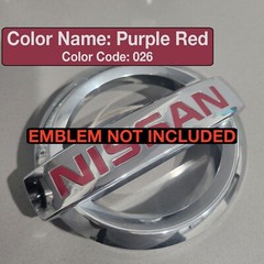Front Emblem Vinyl inlays FOR 2013-2019, Nissan Sentra. Emblem NOT included.