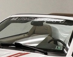 OEM 1986-2026 Roush Bold Center Windshield Decal Banner Fits Roush Cars & Trucks