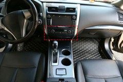 For Nissan Altima Teana 13-2018 ABS Carbon Fiber Console AC Switch Control Panel