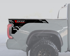 TSS*OFF ROAD* Tundra Sticker FOR * 2022 to 2025 *BED SIDE STRIPES DECAL SET