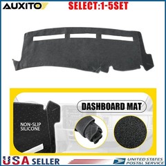 Gray Dash Mat for Chevy Avalanche 1500 2500 2001-2006 Cloth Dashboard Cover 1-5X