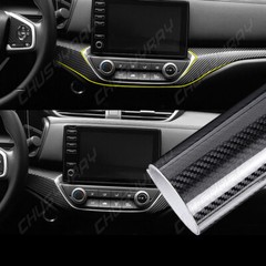 Carbon Fiber Vinyl Car Auto 7D Glossy Wrap Sheet Roll Film Sticker NEW