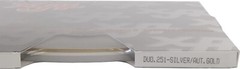 Universal 4/16″ 2-Color Pinstripe (Duo-Tone) 02045251-Silver Met/Autumn Gold Met