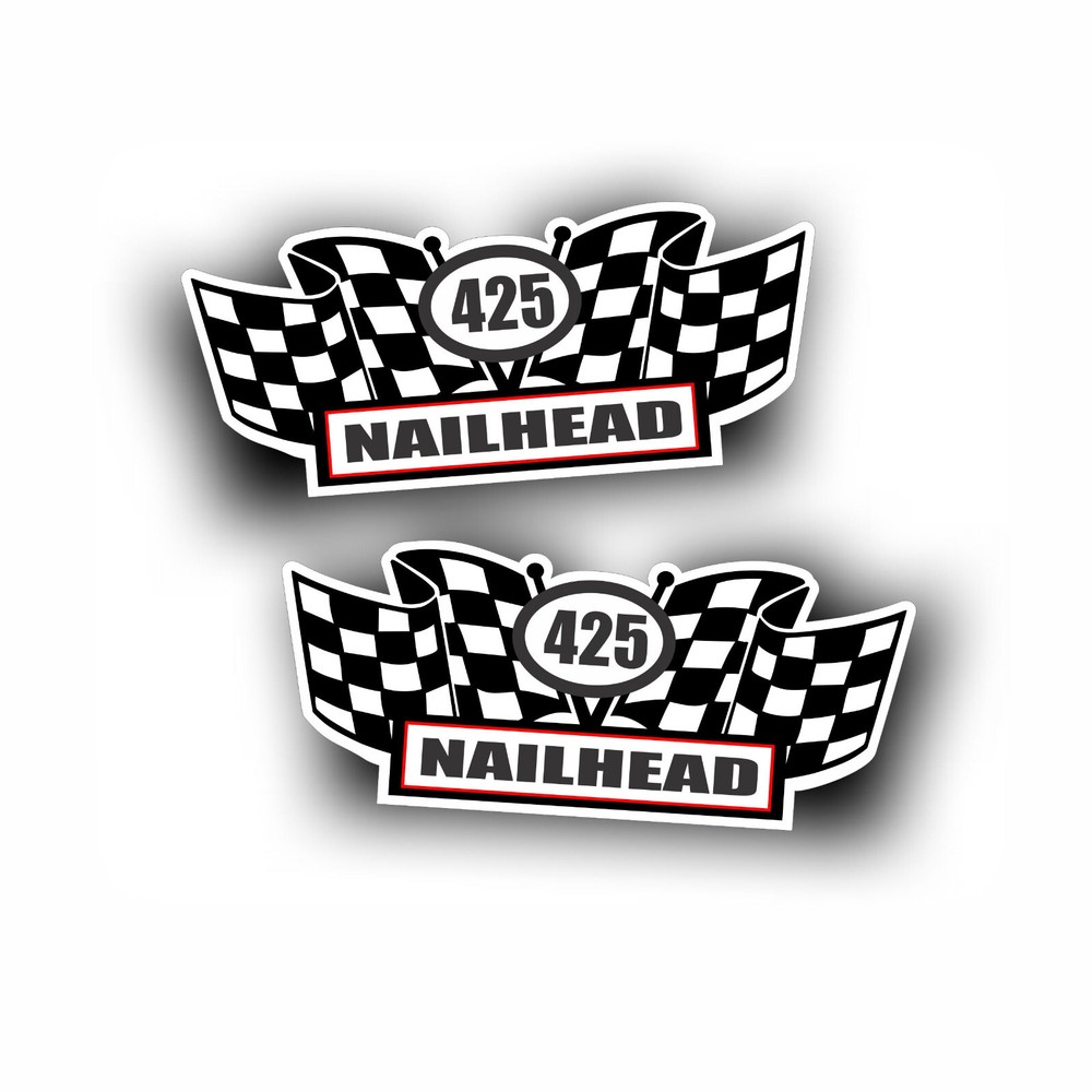 425 NAILHEAD air cleaner decal sticker fits Buick muscle classic car hot rod 2X