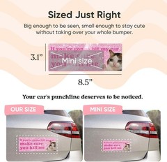 10PCS Hilarious Bumper Magnets – Must-Have Funny Car Stickers for Adventures