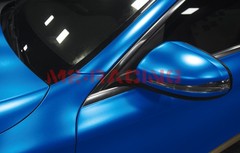 Premium Matte Metallic Satin Pearl Royal Blue Vinyl Car Wrap Sticker Decal Film