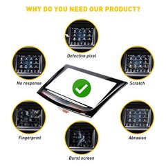 1/2Set TOUCH SCREEN for CADILLAC CTS V ATS SRX XTS CUE RADIO INFO DISPLAY 2018 –