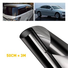 20″X10FT Uncut Window Roll Mirror Tint Film Car Home Office Glass Decor Black